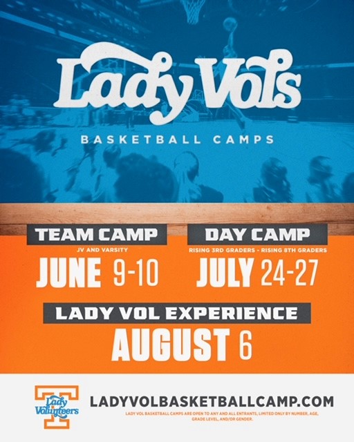 Tennessee Women's Basketball Camps at Univ. of Tennessee